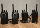 Kit 4 Talkie-Walkie semi professionnels 2.5 km en extérieur 