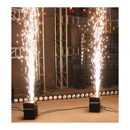 2 SPARKULARS Etincelles Froides , 100g de poudre offerts !!! , dispositifs compacts d'effets pyrotechniques sans flamme, offrant des étincelles froides et sécurisées pour ajouter une touche spectaculaire à divers événements, tels que les concerts, les mariages et les spectacles.  : Tarif dégressif par jour supplémentaire